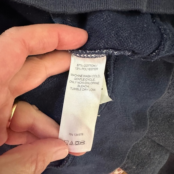 Vineyard vines blue and green 1/4 zip popover sweatshirt large - Picture 5 of 6